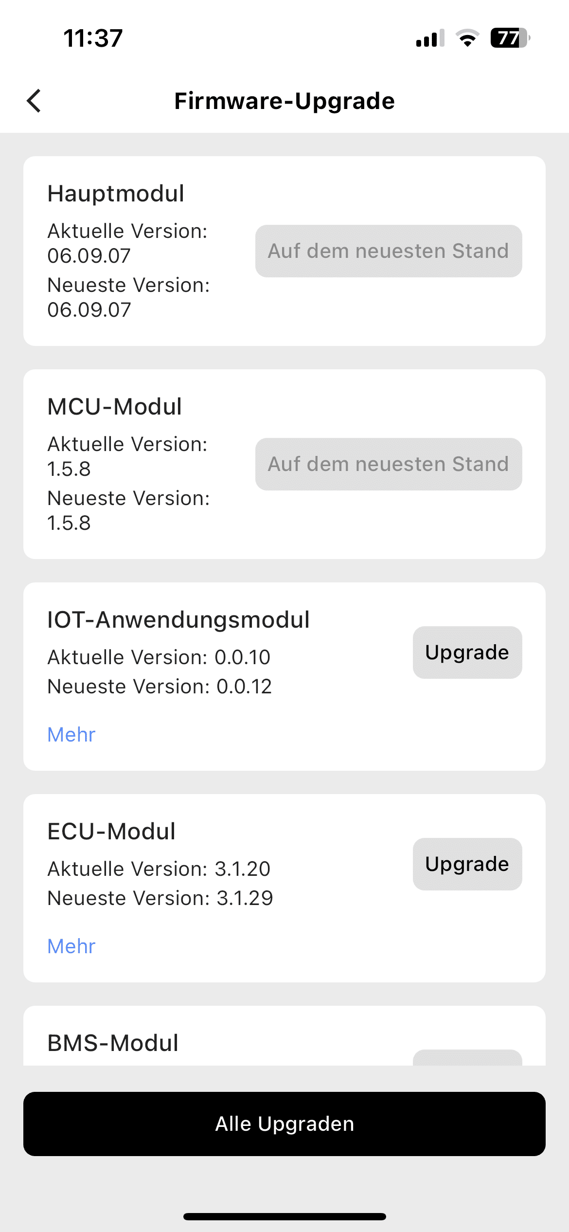 Lemmo One Test: Alle Module lassen sich per Update aktualisieren | Quelle: eBikeNews