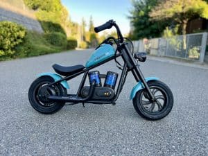 E-Chopper Hyper Gogo Cruiser 12 im Test: Elektromotorrad für Kids macht Dampf
