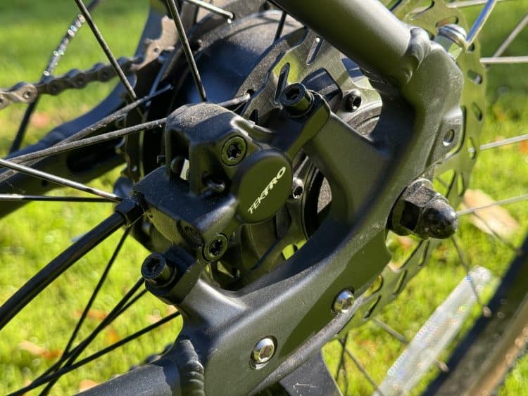 hydraulische Hinterradbremse Fiido C21 im Test