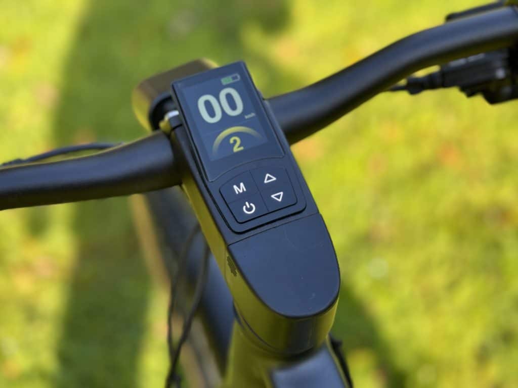 integriertes Display am Fiido Gravel E-Bike