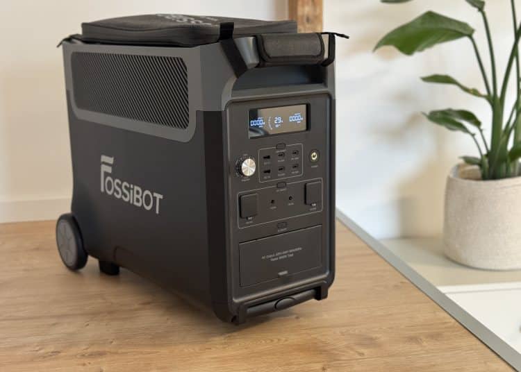 Fossibot F3600 im Test - Vorderseite - eBikeNews