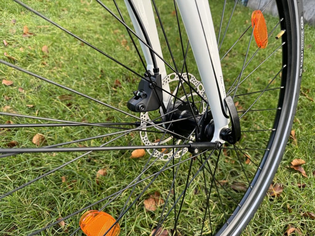 E-Bike | Heckantrieb | Scheibenbremse - Urtopia Chord X Test Bremse