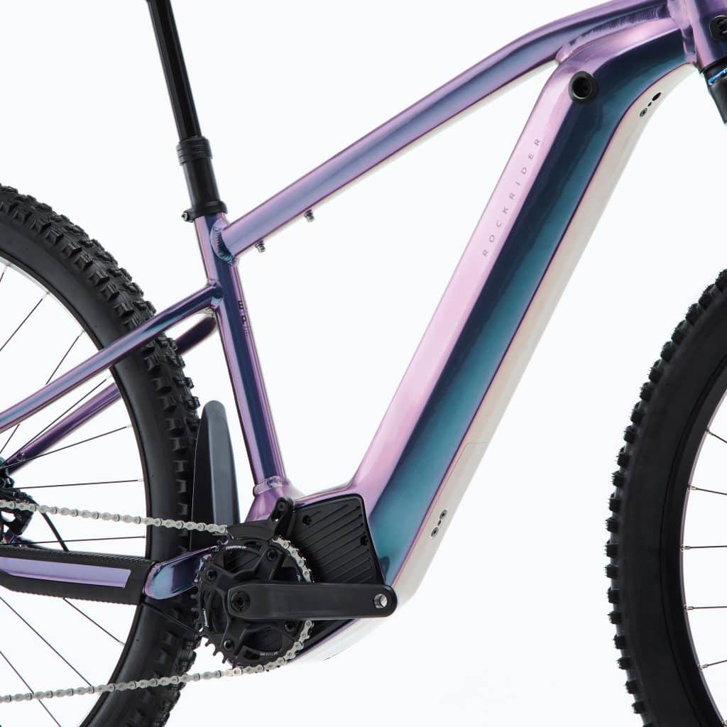 Das E EXPL 700 setzt auf einen Antrieb von Shimano