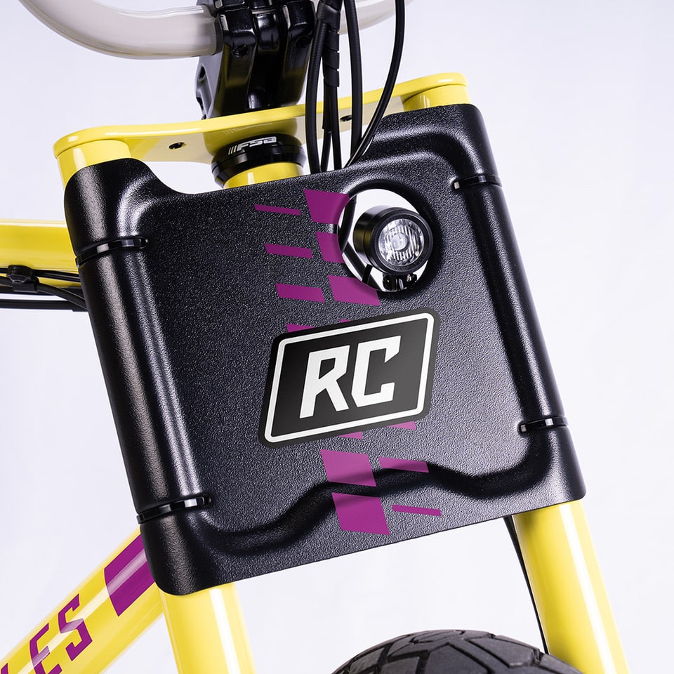 Der RUFF Cycles C-BAFANG-LilBuddy in knalligem Gelb