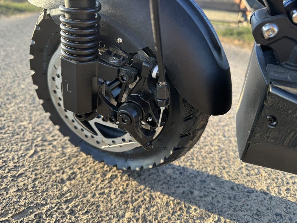 Scheibenbremse am Scooter