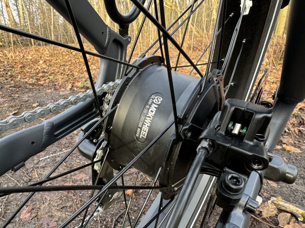 Heckantrieb mit 48V und 250 W