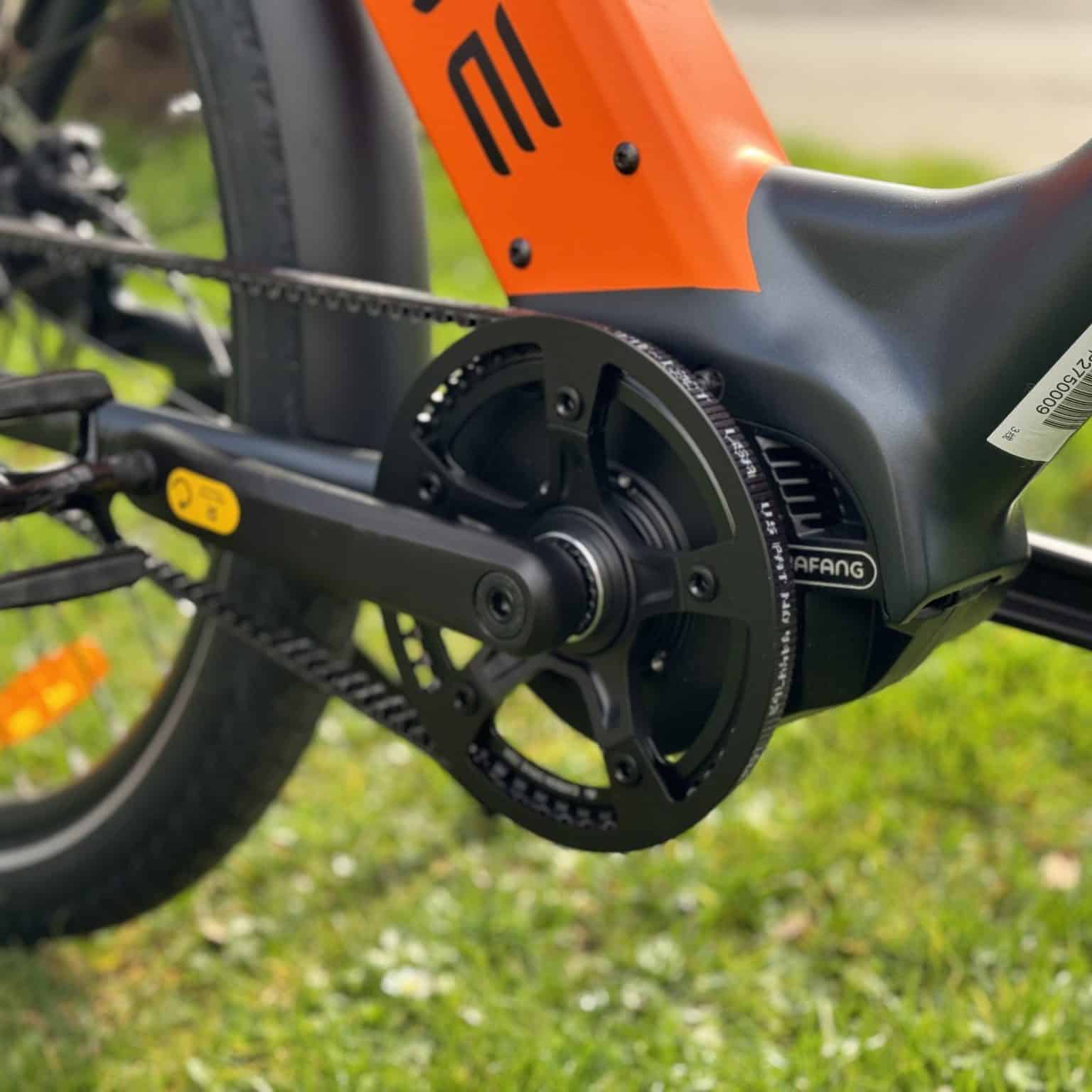 Das Engwe P275 Pro ist mit hochwertigen Riemenantrieb