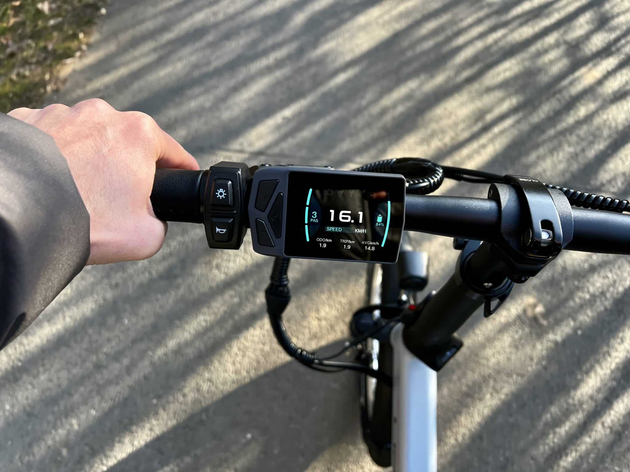 PVY Libon im Test: Kontrastreiches Display | Quelle: eBikeNews