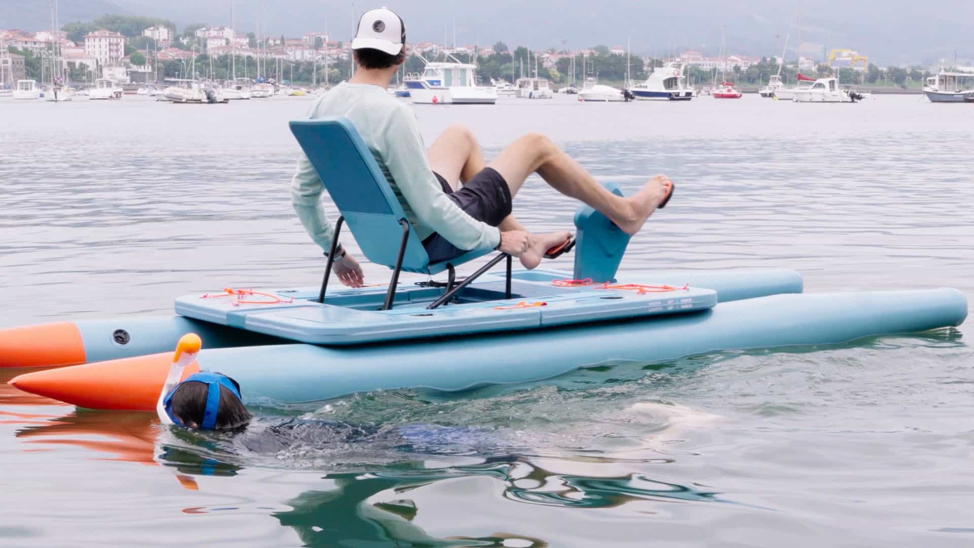 Mobiles Tretboot von Decathlon - eBikeNews