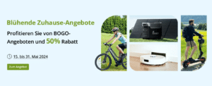 E-Bikes ab 549 Euro und mehr im Angebot: Großer Geekmaxi Smart Home Sale