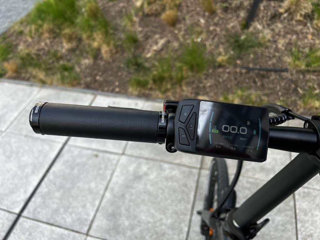 ADO Air Carbon Test: Gut ablesbares Display | Quelle: eBikeNews