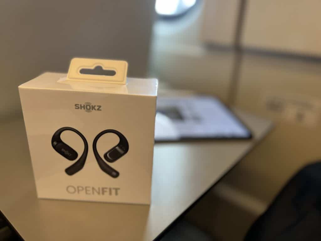 Shokz OpenFit Test: Kleine Verpackung für wenig Müll