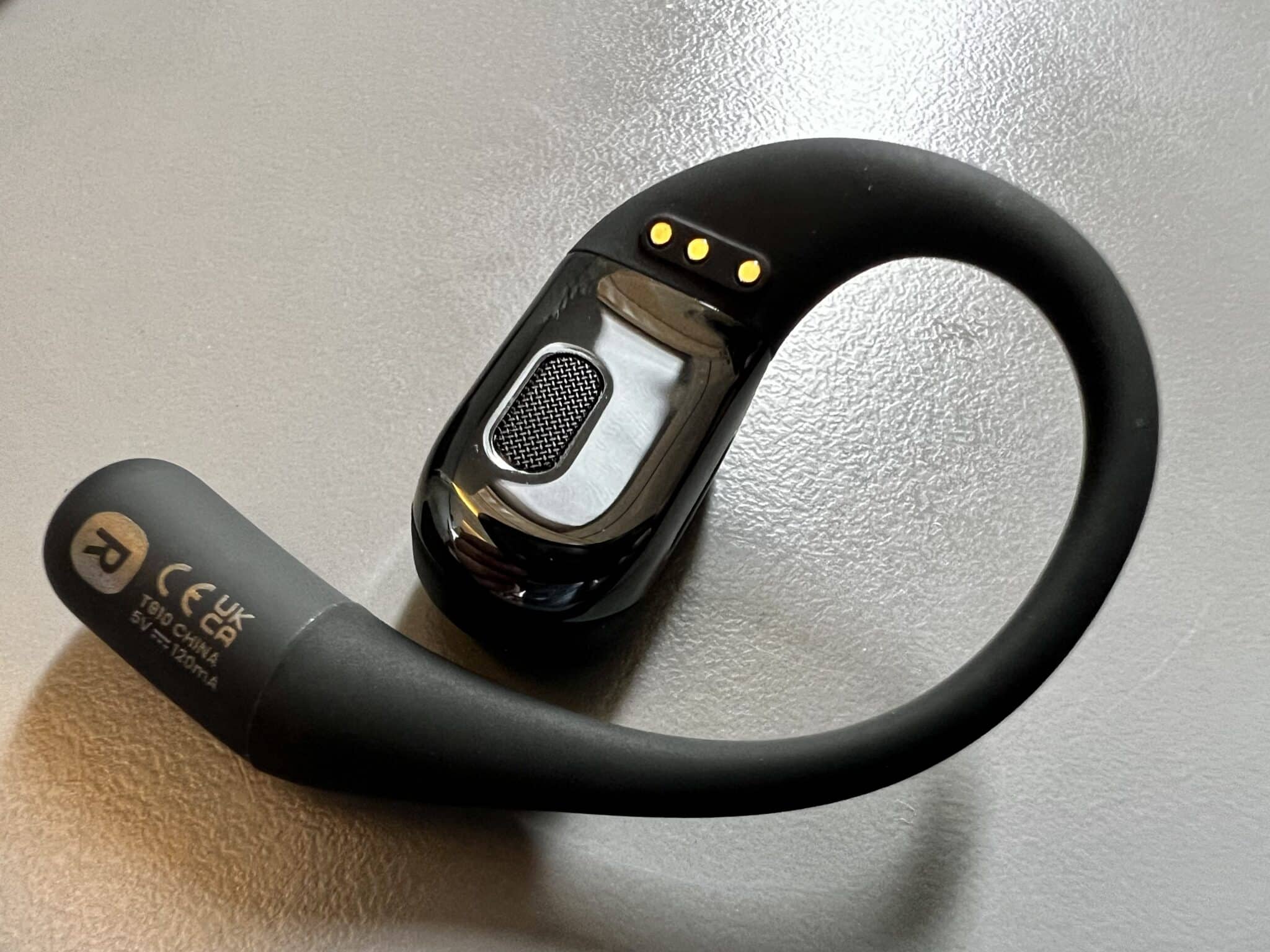 Shokz OpenFit Test: Die Treiber sind zielgerichtet zum Gehörgang hin