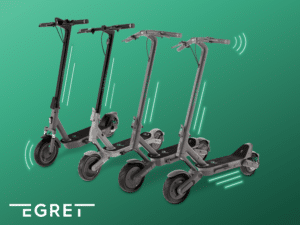 Neue E-Scooter bis 1.500 W Spitzenleistung: Egret stellt Ey! Family „powered by Yadea“ vor