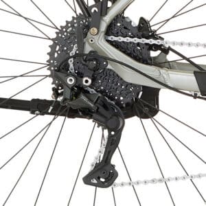All Terrain E-Bike Terra 4.0i: 10 Gang Schaltung- Quelle: Fischer