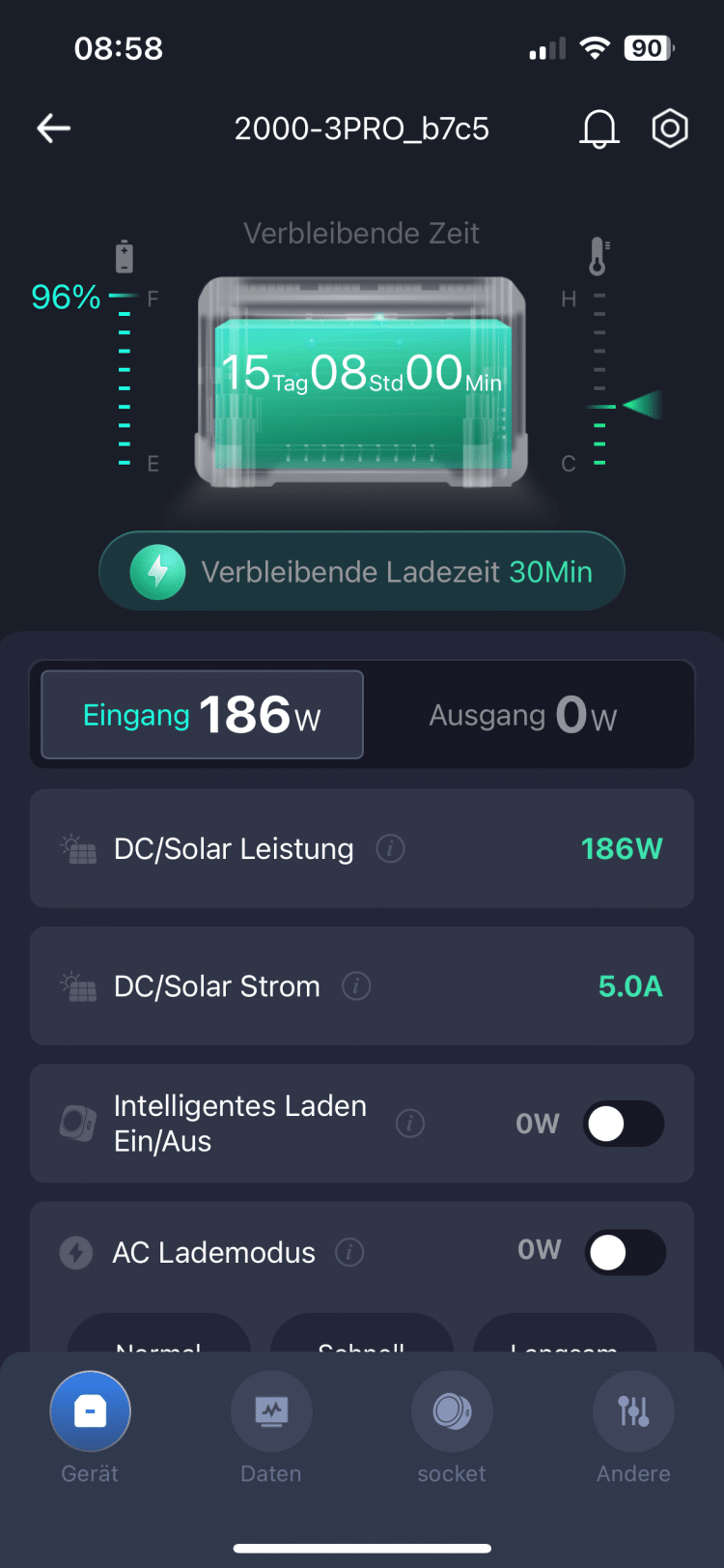 LANPWR 2200 Test: Viele Option bei den Eingängen | Quelle: eBikeNews