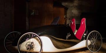 Kinner Oldtimer-Velomobil – eBikeNews.