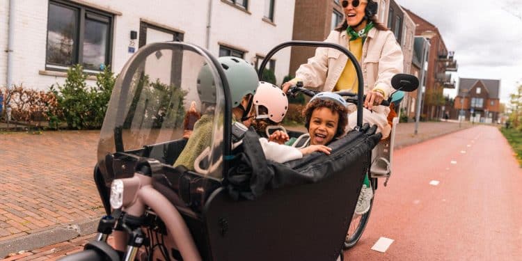 Viel Platz im E-Lastenrad F900E – eBikeNews.