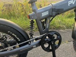 E-Bike | E-Bike Test | E-Faltrad - PVY Turbo E Bike Test Scharnier