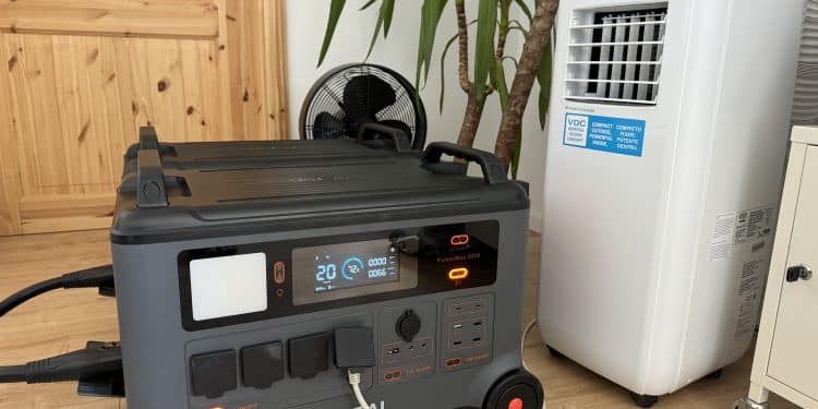 Bis zu 950 Euro Rabatt: Mediamarkt reduziert Oscal-Powerstations für Garten und Balkonkraftwerk Oscal Powerstation betreibt Klimaanlage