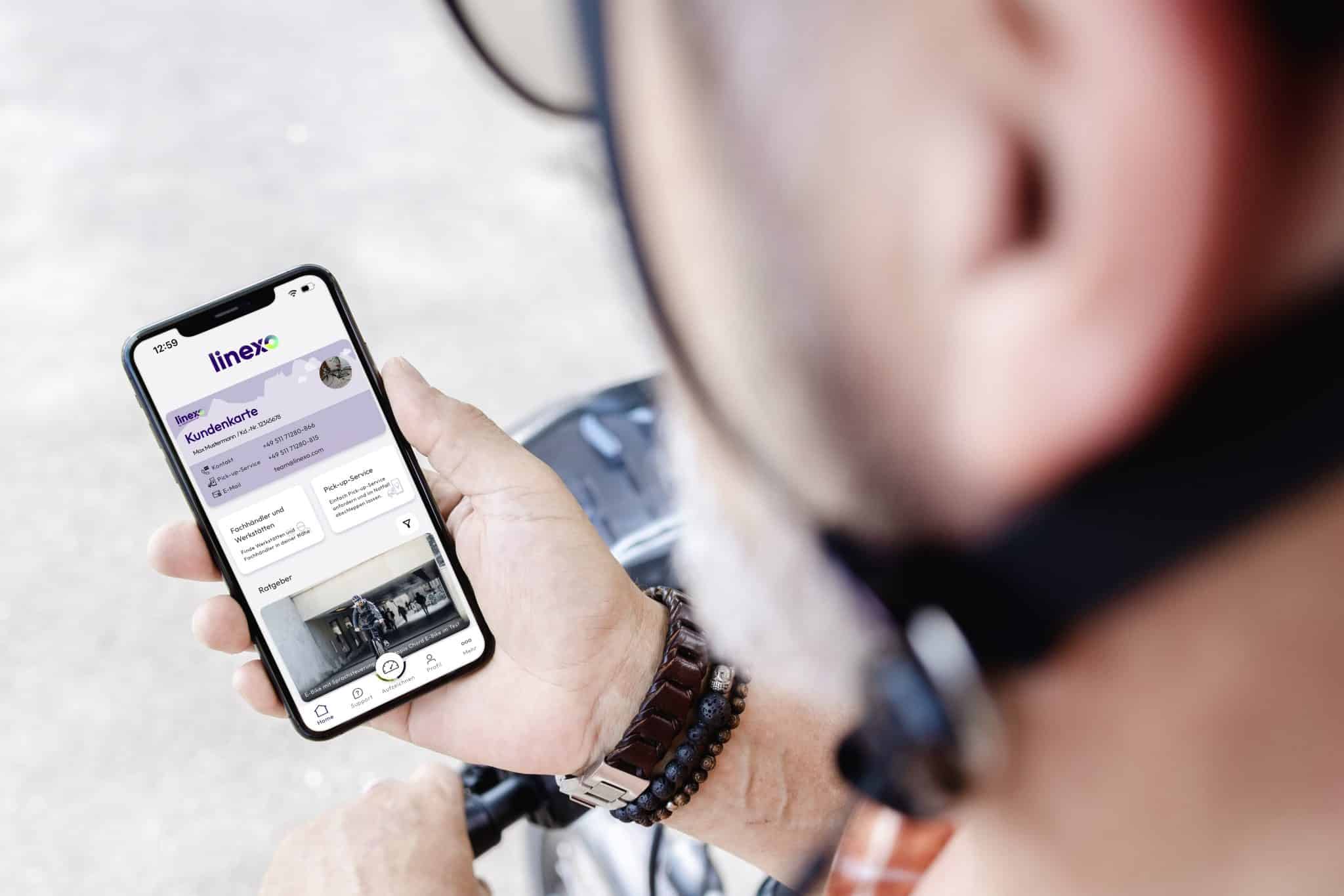 linexo-App ist auch von Nichtversicherten nutzbar - Quelle: linexo