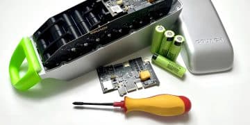 Die Infinite Battery von Gouach mit austuaschbaren Zellen