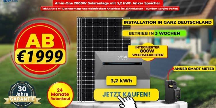 Starkes All-in-One Balkonkraftwerk mit Speicher 50 Prozent reduziert - eBikeNews
