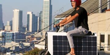 Lightfoot: Elektroroller mit Solarzellen – eBikeNews.