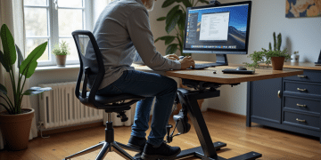 Pendeln am Schreibtisch