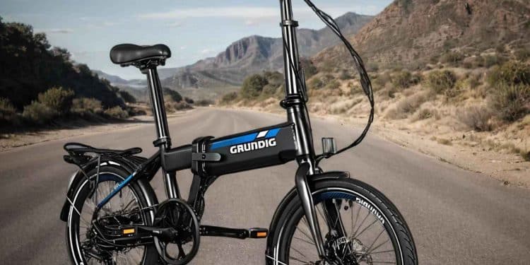 Grundig E20: Günstiges Elektro-Faltrad ist da – eBikeNews.