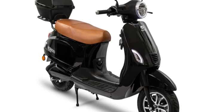 Retro-Roller mit starkem Motor im Angebot – eBikeNews.