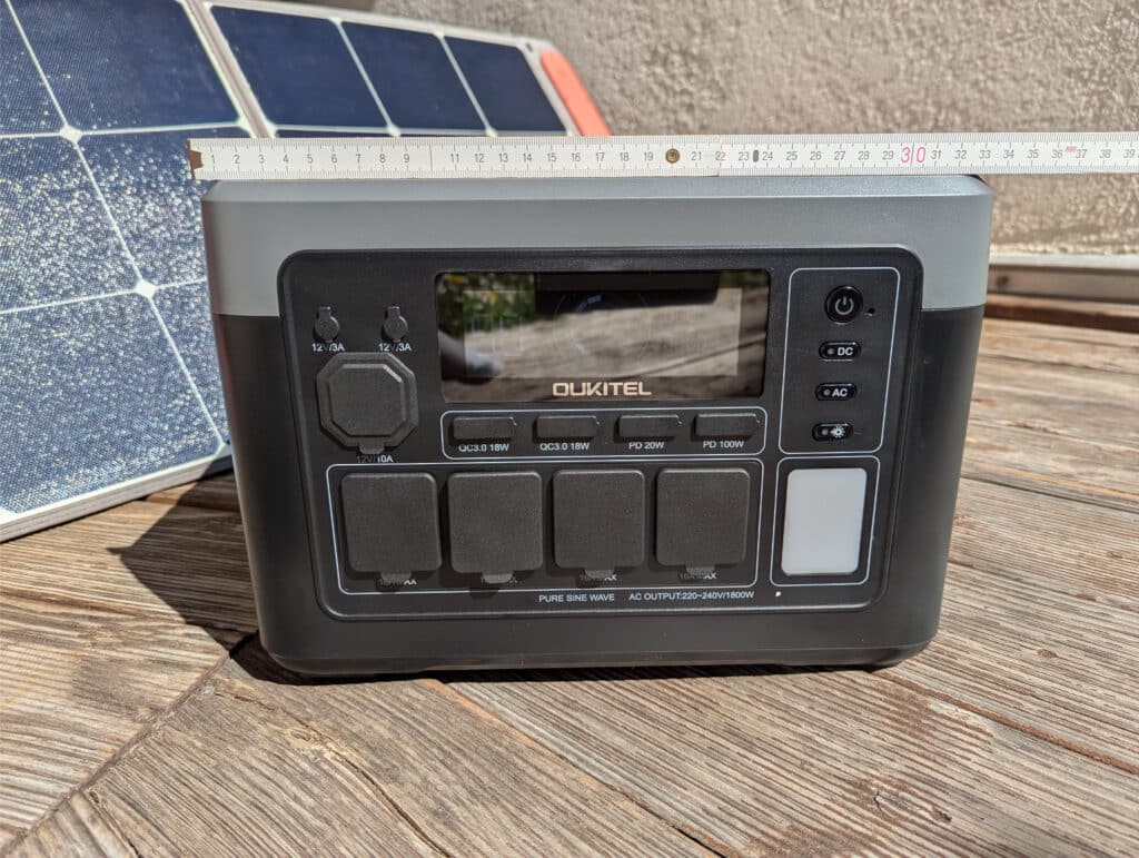 Solar an der Oukitel P1000 Plus – eBikeNews.