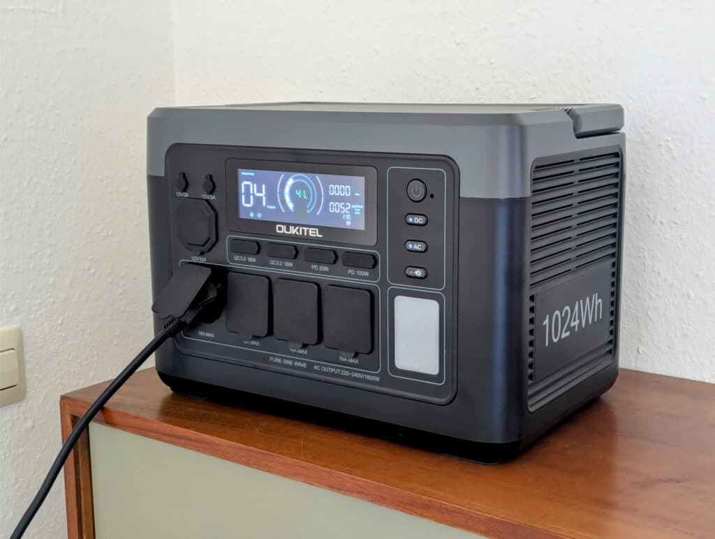 Kompakte Powerstation Oukitel P1000 Plus im Test – eBikeNews.