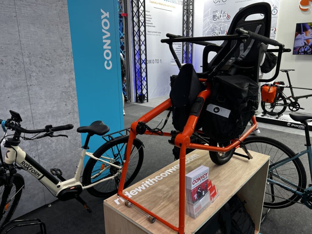 Convoy E-Lastenrad-Trailer für diverse Transportaufgaben