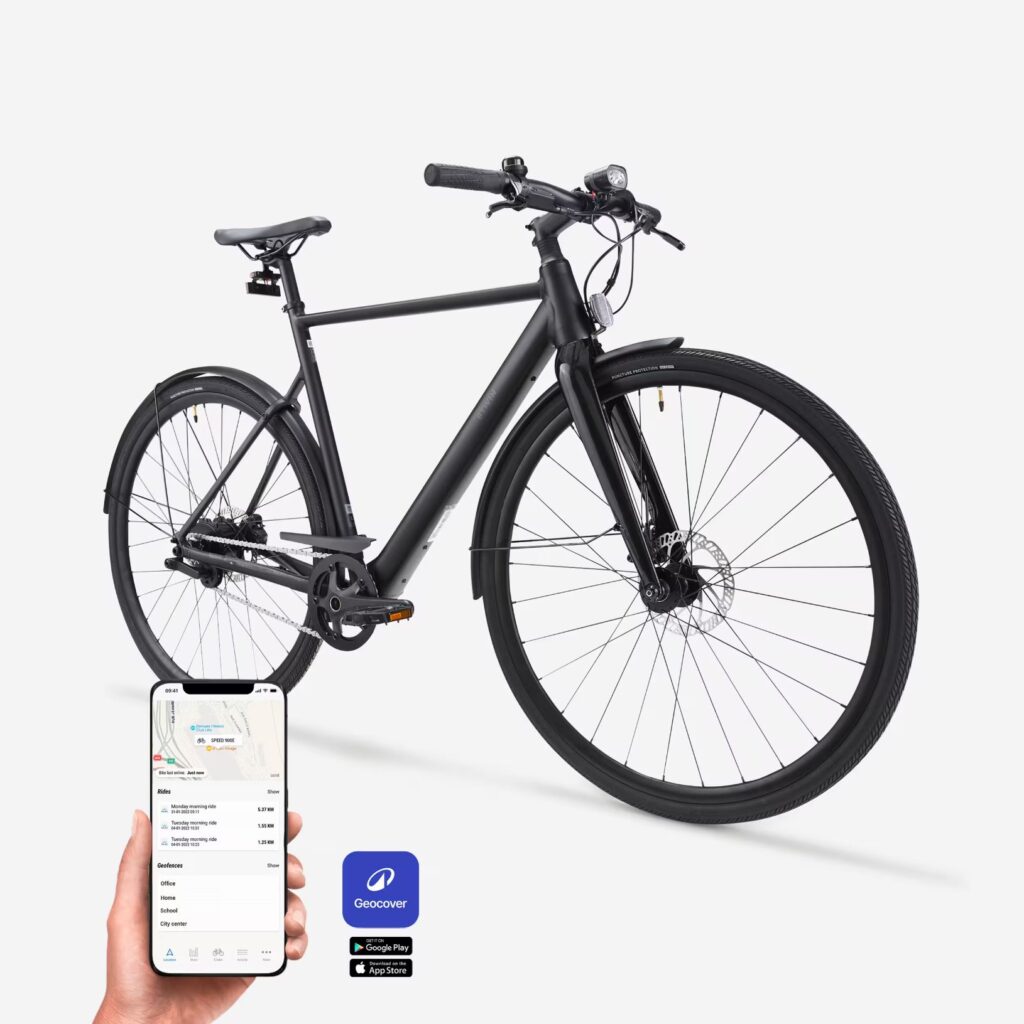Btwin E-Bike City Speed 28 Zoll 900E Connect