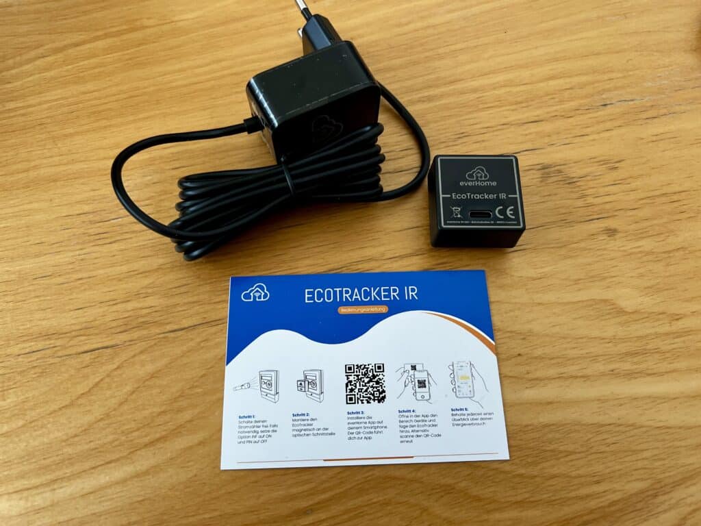 Ecotracker IR von Everhome - Lieferumfang
