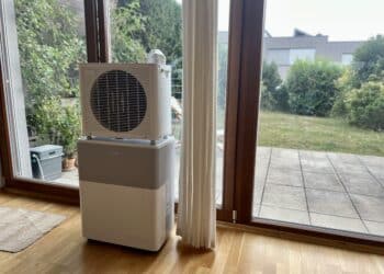 Midea PortaSplit übereinander gestapelt