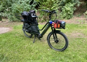 Tenways Longtail Duo mit Gepäck