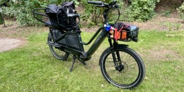 Tenways Longtail Duo mit Gepäck