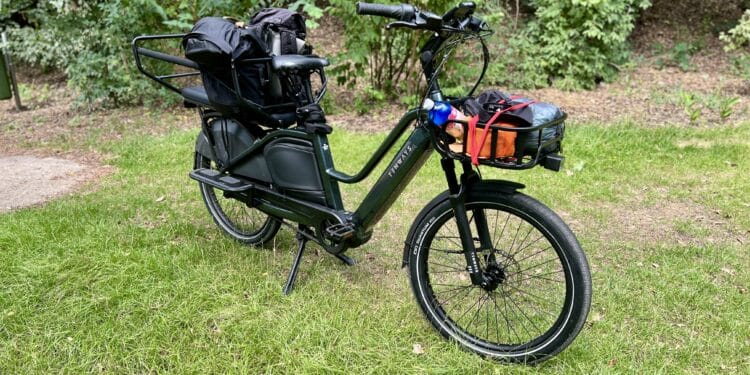 Tenways Longtail Duo mit Gepäck