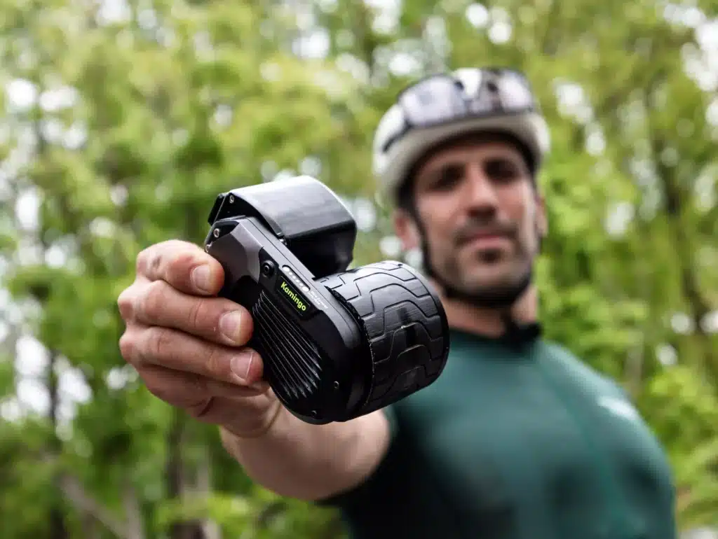 Das Kamingo-Nachrüst-Kit für Fahrräder