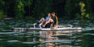 E-Bike trifft Tretboot: Otter-Bike macht den See zur Radstrecke