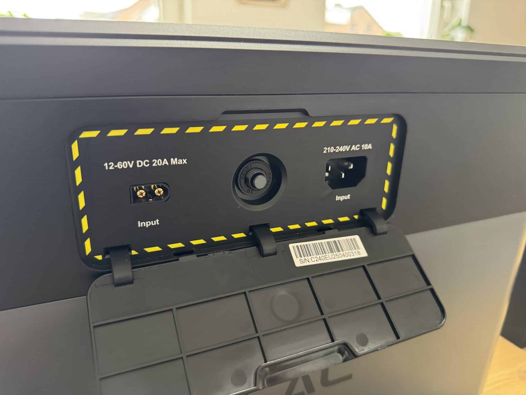 Eingänge an der Powermax 2400 Pro