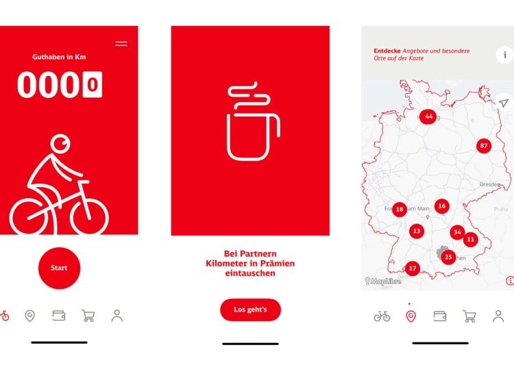 Ras+ App Bahn mit Prämien