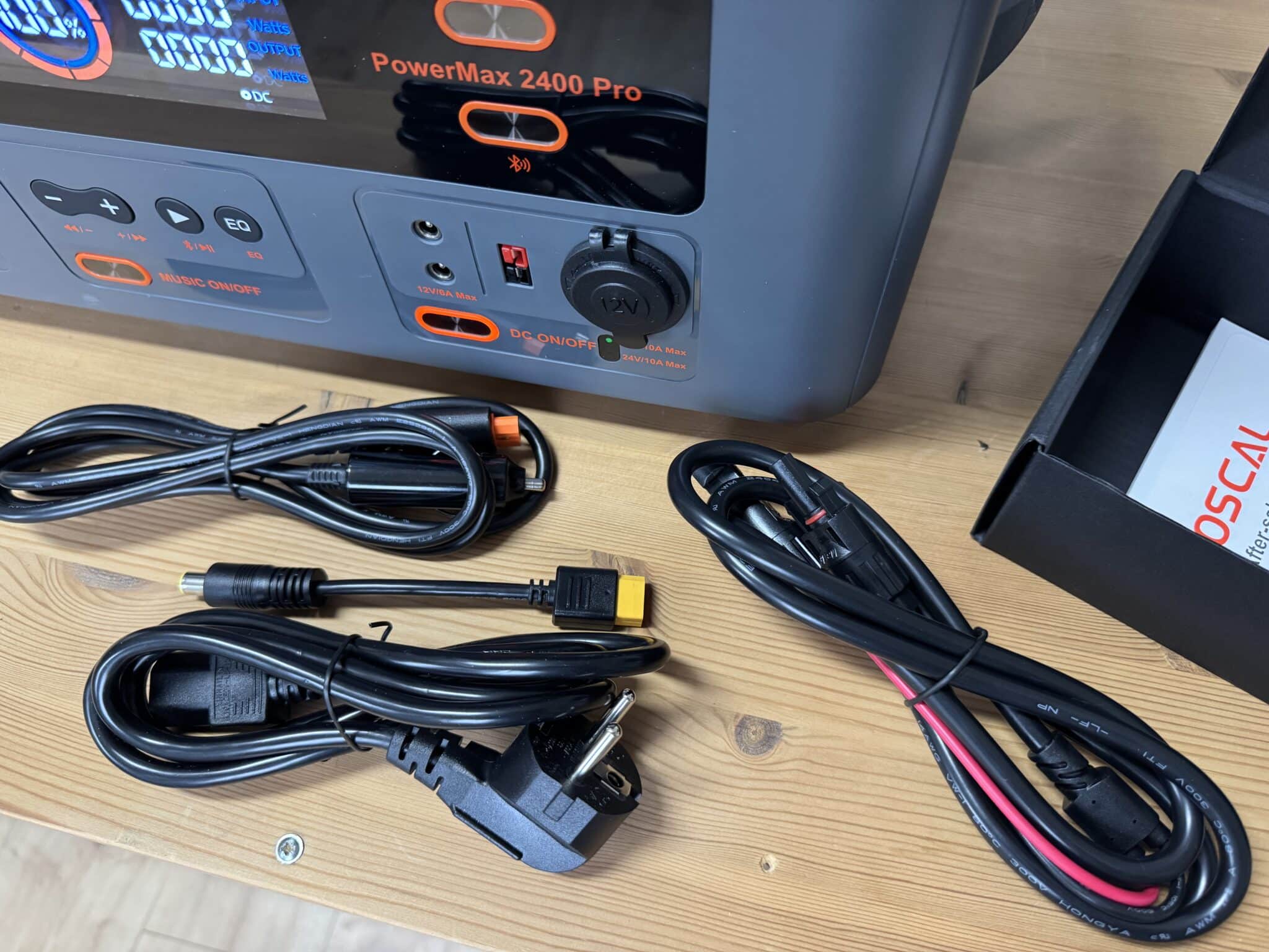 Zubehör, Lieferumfang Powermax 2400 Pro Test