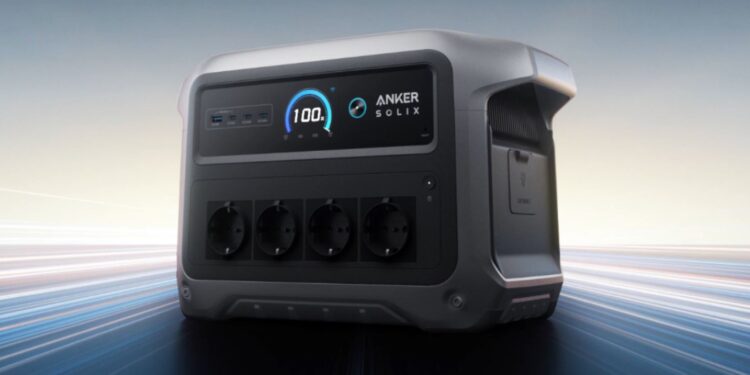 Schnellste 1 kWh-Powerstation: Anker Solix C1000 Gen 2 startet für 599 statt 999 Euro Weltrekord-Powerstation: Anker Solix C1000 Gen 2 vorab mit Rabatt und Geschenk