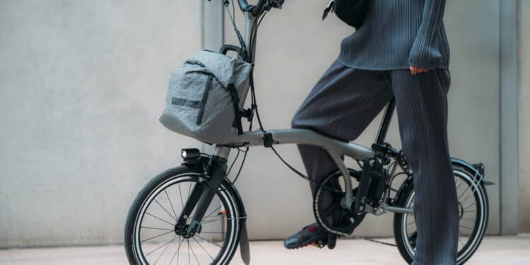 Die neue Brompton T Line mit Motor