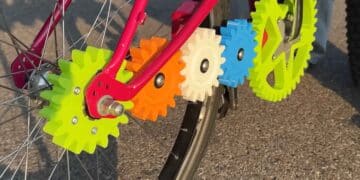 Das Fahrradgetriebe aus dem 3D-Drucker