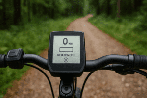 Leerer Akku auf E-Bike-Tour