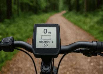 Leerer Akku auf E-Bike-Tour